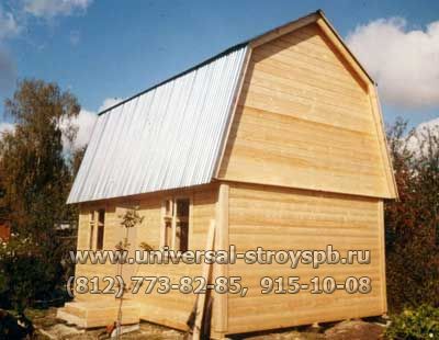 Традиционный деревянный дом (классический вариант)